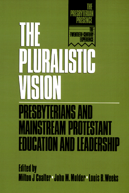 The Pluralistic Vision