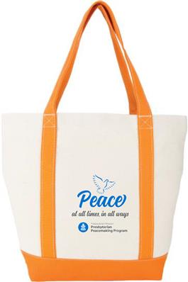New Peacemaking Canvas Tote Bag