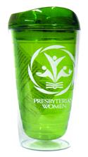 PW Logo BPA-Free Tumbler - Green