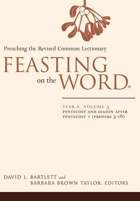 Feasting on the Word: Year A, Volume 3