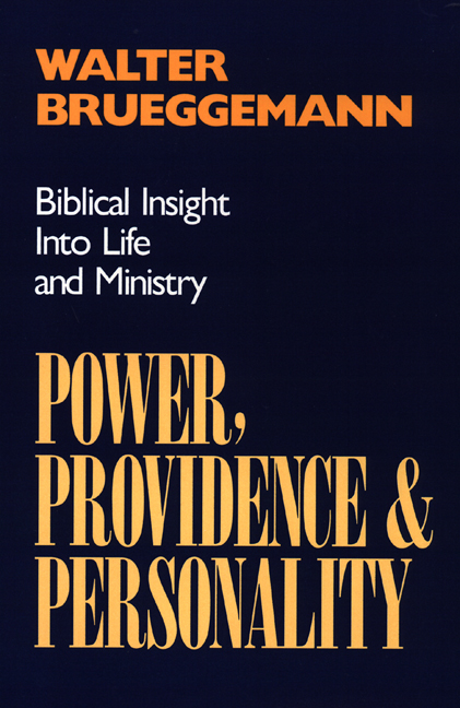 Power, Providence, and Personality