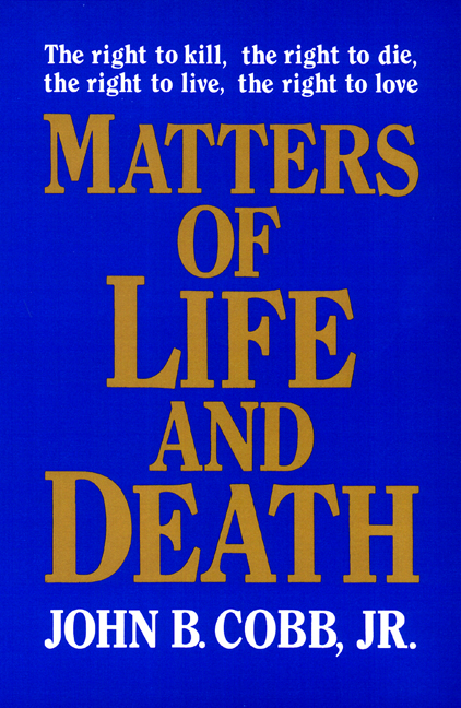 Matters of Life and Death