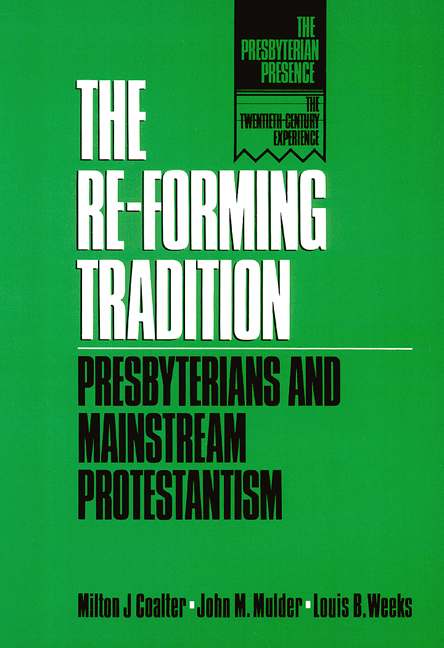 The Re-Forming Tradition