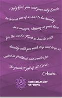 2026 Christmas Joy Bulletin Insert #2