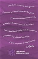2026 Spanish Christmas Joy Bulletin Insert #2