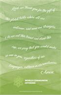 2026 World Communion Offering Bulletin Insert #2