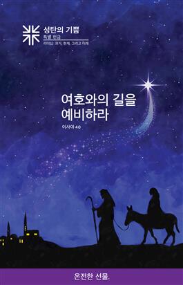 2025 Korean Christmas Joy Bulletin Insert #1 (pack of 25)