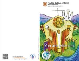(P/50) 8.5 x 11 Bulletin Cover 2023 Peace & Global Witness Offering 8.5 x 11 Bulletin Cover