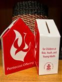 Pentecost Offering Coin Box  (Pack of 25)
