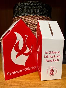 Pentecost Offering Coin Box  (Pack of 25)