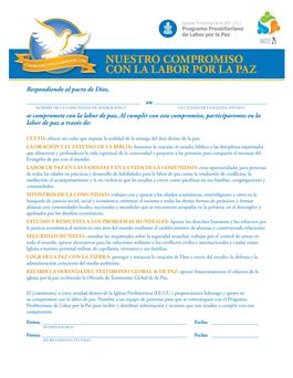 Commitment to Peacemaking (Spanish)