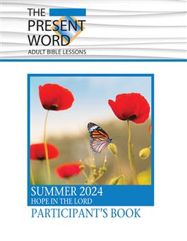 Summer 2024: Participant's Book (Large Print): Printed