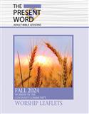 Fall 2024: Worship Leaflets: Printed
