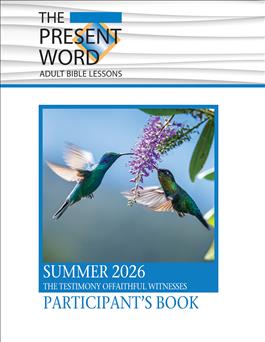 Summer 2026: Participant's Book (Large Print): Printed