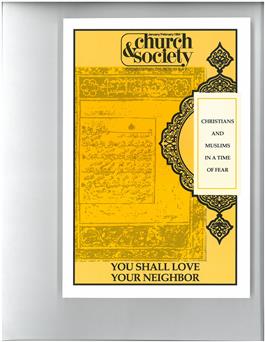 Church & Society January/February 1994 Christians and Musli