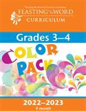 9-Month (2022-2023) - Grades 3-4 Additional Color Pack: Printed