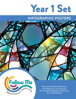 Year 1 Infographic Poster Set (9 posters): Printed