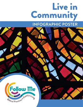 Live in Community: Year 1 Infographic Poster: Downloadable