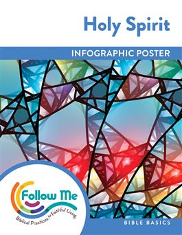 Holy Spirit: Bible Basic Infographic Poster: Downloadable