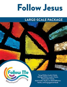 Follow Jesus: Large-Scale Package: Printed