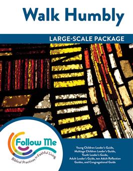 Walk Humbly: Large-Scale Package: Printed