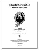 Educator Certification Handbook 2020