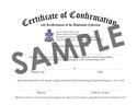 Certificate of Confirmation