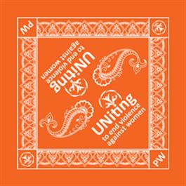 PW-Logo Bandana Orange