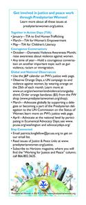 Justice and Peace Bookmark, 2020 Update