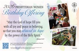 2026 Birthday Offering Poster / Placemat
