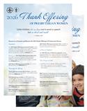 2026 Thank Offering Flier