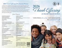 2026 Thank Offering Bulletin Cover